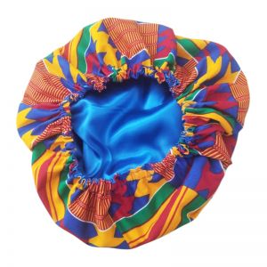 Color Me Pretty Bonnet Bhabie Ankara Print African Hair Bonnet #3