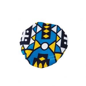 Benin Bonnet Bhabie Ankara Print African Hair Bonnet #3