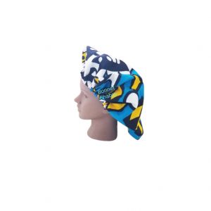 Benin Bonnet Bhabie Ankara Print African Hair Bonnet #2