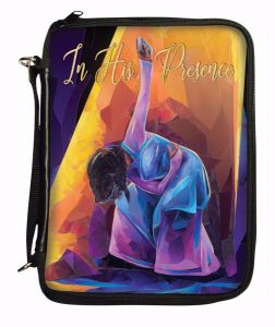 In His Presence African American Bible Cover
