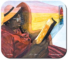 In The Word African American Mousepad