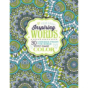 Inspiring Words Adult Coloring Book