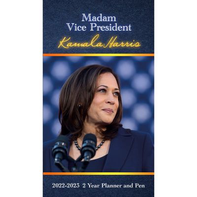 2022 Madam Vice President Kamala Harris Checkbook Planner with Bookmark Pen