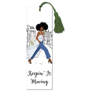 Keepin It Moving African American Art Bookmark