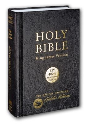 African American Jubilee Edition Revised Black Hardcover KJV Bible