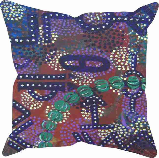 Mali Throw Pillow