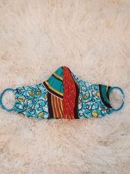 Colorful Ankara African Print Stylish Face Mask