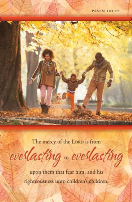 Mercy of the Lord is From Everlasting to Everlasting African American Church Bulletin