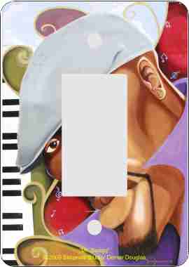 Mr Swagg African American Rocker Switch Plate