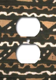 Mudcloth Outlet Cover