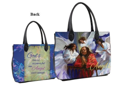 My African American Guardian Angels Bible Bag