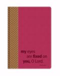 My Eyes Scripture Faux Leather Journal