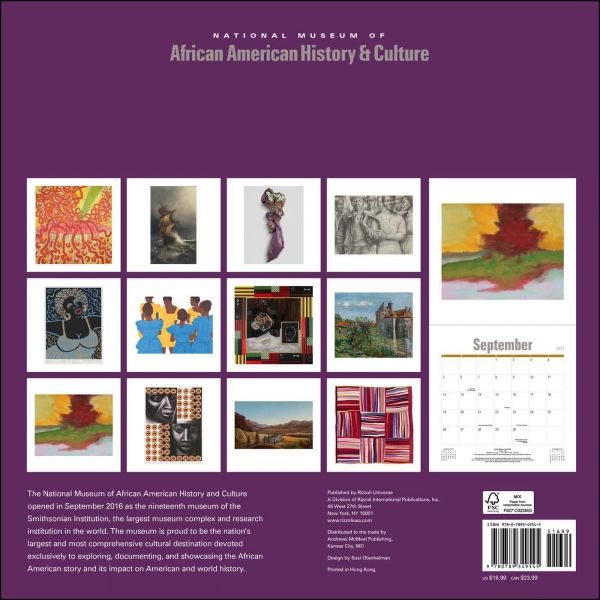 National Museum of African American History and Culture 2027 Wall Calendar #2