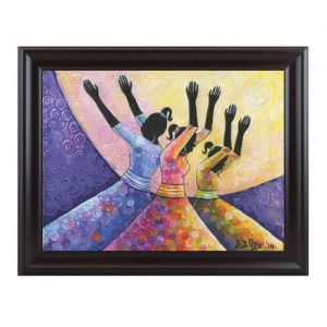 Praise Him African American Framed Art