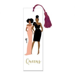 Queens Afrocentric Bookmark