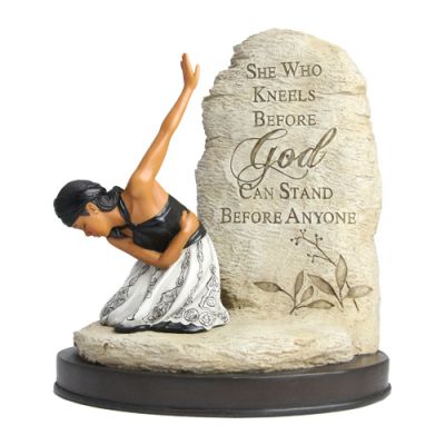She Who Kneels African American Figurine