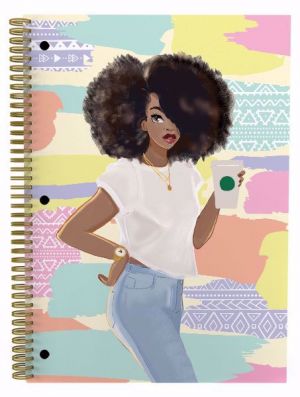 Sister Friends Afrocentric Spiral Notebook Set of 3