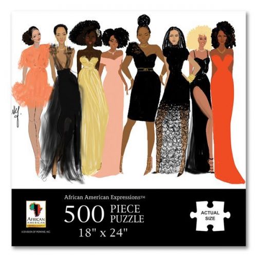 Sister Friends African American Jigsaw Puzzle