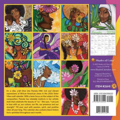 Sister Vibes 2026 Afrocentric Calendar #2