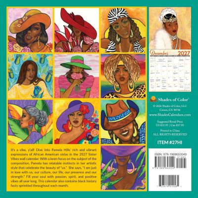 Sister Vibes 2027 Afrocentric Calendar #2