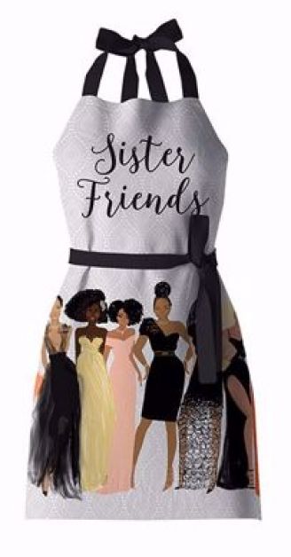 African American Sister Friends Apron