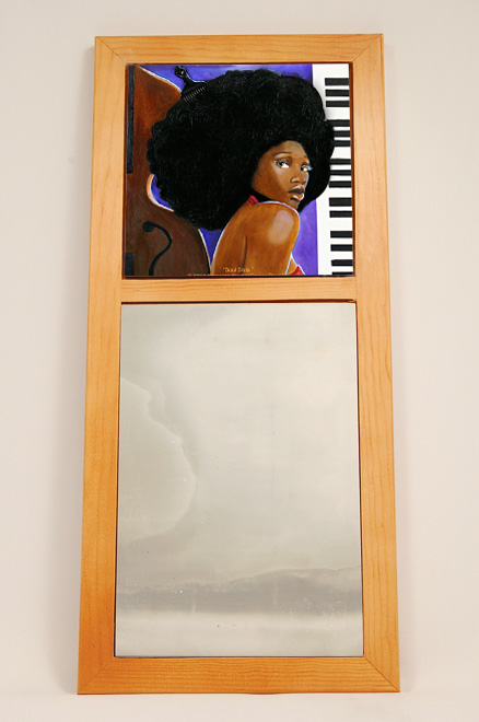 Soul Sista African American Wall Mirror