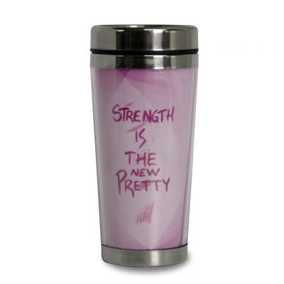 Strength Is the New Pretty Travel Mug by Cidne Wallace #2