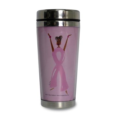 Strength Is the New Pretty Travel Mug by Cidne Wallace