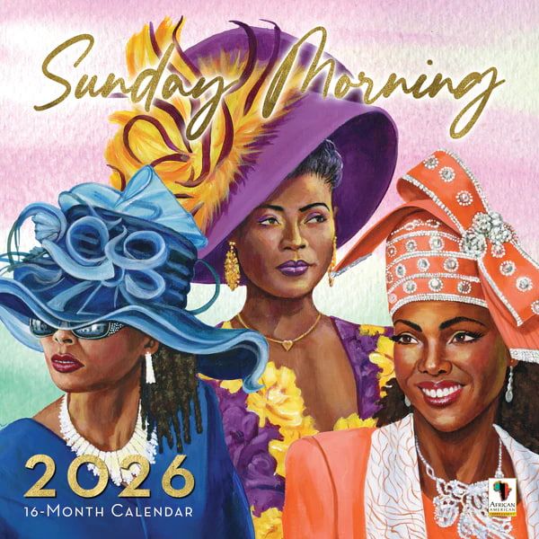 Sunday Morning 2026 Black Art Calendar