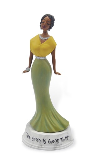 The Lord is Good to Me African American Figurine