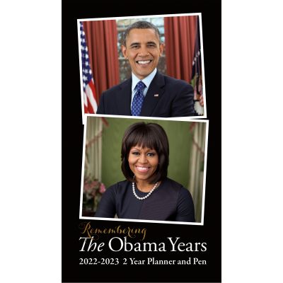 2022 Remembering The Obama Years Planner with Bookmark Pen