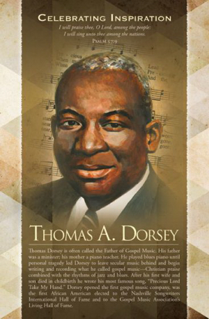 Thomas A Dorsey Celebrating Inspiration Black History Bulletin