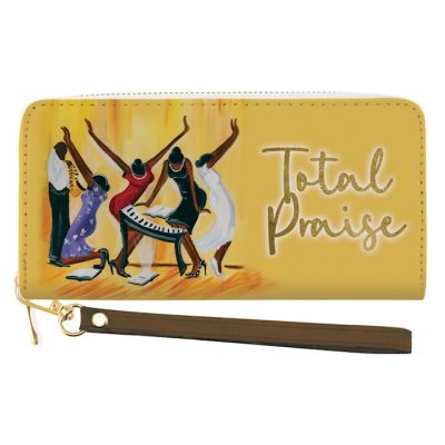 Total Praise Afrocentric Clutch Wallet
