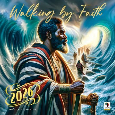 Walking by Faith 2026 Black Art Calendar