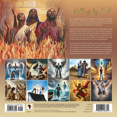 Walking by Faith 2026 Black Art Calendar #2