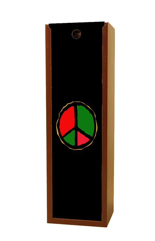 Peace African American Wine Box