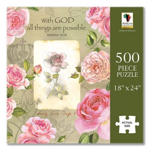 With God All Things Are Possible Jigsaw Puzzle