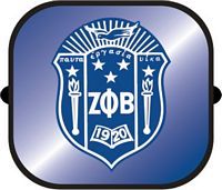 Zeta Phi Beta Car Shade