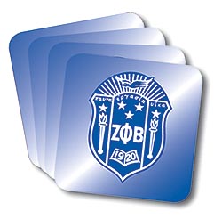 Zeta Phi Beta Drink Coasters